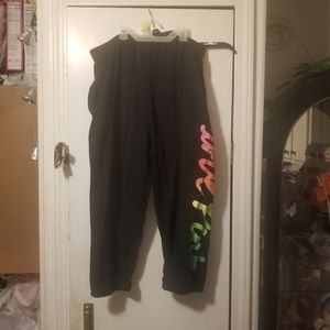 Victoria Secret PINK Capri Joggers size M